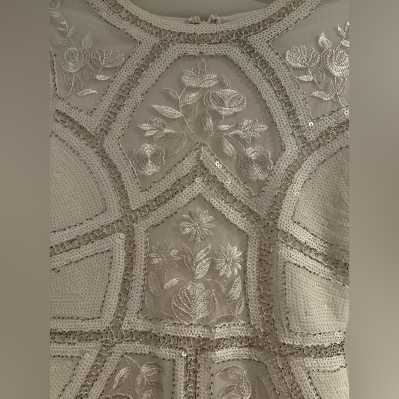 Lulus Spread Your Shine White Sequin Embroidered
Bodycon Bachelorette dress - Picture 9 of 9